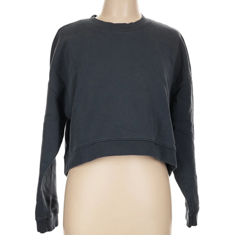 Mate the Label Organic Cotton Cropped Sweatshirt Size XL